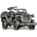 Maquette 3d metal piececool voiture willys mb - puzzle en acier inoxydable 221 pi�ces