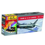 Maquette avion : kit complet : saab 32 lansen