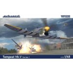 Eduard - maquette avion tempest mk. v series 1 weekend edition eduard 84195 1:48 - ref : 14128