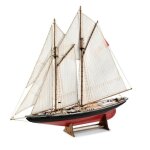 Maquette bateau en bois : bluenose