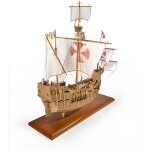Maquette bateau en bois : santa maria 1492