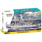 Maquette de bateau - cobi - uss arizona (bb - 39) - gris - 1 pice -  partir de 10 ans