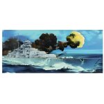 Maquette bateau - trumpeter - cuirass allemand bismarck 1940 - 1700 pices - garon 15 ans