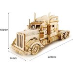 Maquette en bois - camion - 286 pices