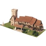 Maquette en c�ramique : diorama : hameau