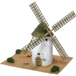 Maquette en c�ramique - moulin de la mancha
