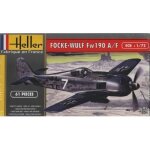 Maquette - heller - focke wulf fw 190 a8 / f3 - aviation - 61 pices