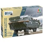 Maquette - italeri - dukw amphibious truck - 1:35 - plastique - gris