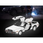 Maquette metal deloreane retour vers le futur