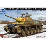 Maquette militaire - bronco models - chaffee us tank light - 1 / 35 - plastique - notice d�taill�e