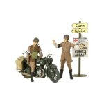Maquette - tamiya - bsa m20 - police militaire - montage simple - d�tails r�alistes