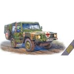 Maquette v�hicule militaire : 05t iltis san w / medical mission kit in 1:35