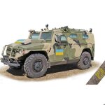 Maquette v�hicule militaire : asn 233115 tiger - m spn en ukraine