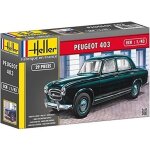 Maquette voiture peugeot 403 - heller - echelle 1 / 43 - classique