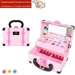 Maquillage enfant jouet filles 32 pcs kit de maquillage lavable avec boîte de maquillage non toxique ... Maquillage enfant jouet filles 32 pcs kit de maquillage lavable avec boîte de maquillage non toxique ...