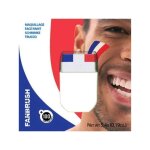 Maquillage fanbrush bleu blanc rouge france 480g bleu blanc rouge