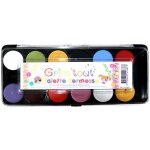 Maquillage - palette - 12 couleurs : kermesse - grim tout - norme ce Maquillage - palette - 12 couleurs : kermesse - grim tout - norme ce