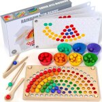 Jeu de motricit - marayan - colorino - bois - ducatif - 3 - 5 ans - arc en ciel