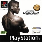 Jeu vido de football - marcel desailly - playstation - pc et playstation 2 - couleur noire