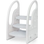 Marche pied pour enfanttabouret 3 marches rehausseur stable avec poign�es pour cusine salle de bainapprentissa ...