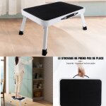 Marchepied pliant - dayplus - multifonction - antid�rapant - l�ger - compact