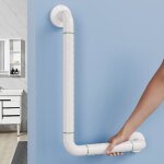 Margaux lonnberg - barre dappui douche pour personnes �g�es poign�e de douche inox antid�rapante 45 x ...