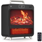 Margaux lonnberg - chauffage dappoint 1500w chauffage soufflant � flamme dynamique 3daffichage led4 modes�comi ...