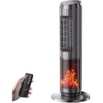 Margaux lonnberg - chauffage soufflant dappoint 2000w radiateur electrique avec thermostat effet chemin�e ...