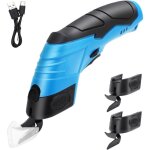 Margaux lonnberg - ciseaux �lectriques sans fil 4. 2v pour tissu et couture avec 3 lames tranchantes ...