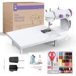 Margaux lonnberg - mini machine � coudre portable et polyvalente avec grande table � coudre facile � ...