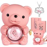 Margaux lonnberg - ours rose eternelle avec bijoux cach�e ourson rose eternelle avec bo�te � bijoux cach�e ...
