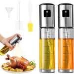 Margaux lonnberg - spray huile cuisine 2 pi�ces 100ml bouteille huile cuisine pulv�risateur dhuile avec ...