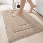 Margaux lonnberg - tapis salle de bain antid�rapant 50 x 80 cm moelleux en microfibre absorbant leau ...