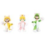 Super mario - 3d world - coffret 3 figurine