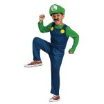 D�guisement enfant - disguise - luigi elevated - vert - combinaison casquette moustache - licence officielle ...