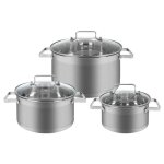 Batterie de cuisine 6 pieces inox classbach c - kts4015 Batterie de cuisine 6 pieces inox classbach c - kts4015