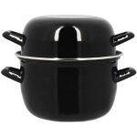 Marmite  moule - menastyl - 3645567 - en acier maill - noir - 18 cm - 27 litres - tous feux dont induction ...