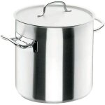 Marmite traiteur inox pro d : 28 cm + couvercle - inox