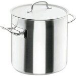 Marmite traiteur inox pro d : 40 cm + couvercle - inox