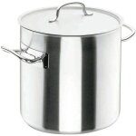 Marmite traiteur - lacor - inox pro d - 36 cm - 36. 6 l - compatible tous feux