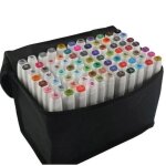 Marqueur � double pointe td� 80 couleurs crayons de couleur � base dhuile crayons de peinture � leau