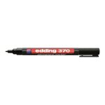 Marqueur permanent - edding - 370 - noir - 1 mm