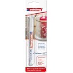 Marqueur permanent - edding - 750 gloss paint - argent - ind�l�bile - pointe 2 - 4 mm