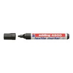 Marqueur textile - edding - 4500 - noir - encre pigment�e - 2 - 3 mm