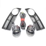 Marron - phare antibrouillard avant avec faisceau de cbles et couvercle de calandre pour vw touran 1 ...