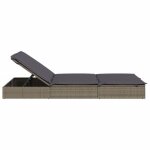 Promotion mars * bain de soleil - yunyan - chaise longue � 2 places - 110 kg par si�ge - avec coussins ...