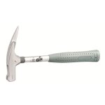 Marteau de couvreur - edma - avec poign�e pvc - clouer dans le bois - gris