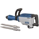 Marteau piqueur scheppach ab1600 - 1600w 50 joules 2 burins et coffret mtallique