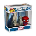 Figurine - funko - spider - man (cityscape) - multicolore - bitty pop deluxe - collection Figurine - funko - spider - man (cityscape) - multicolore - bitty pop deluxe - collection