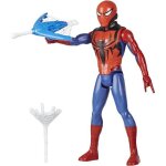 Figurine spider - man titan hero series blast gear de 30 cm avec lanceur et projectile